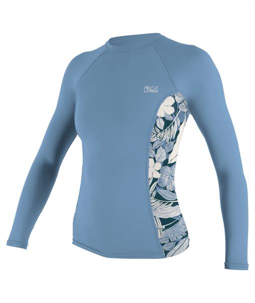 ONeill Side Print - Womens UPF 50+ Short Sleeve Rash Guar