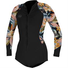 ONeill WMS Bahia 2/1 L/S Front Zip Short Spring