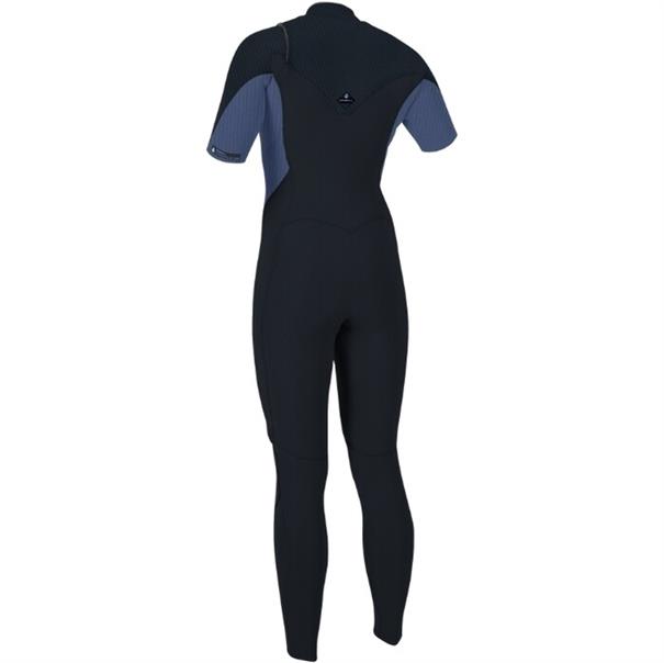 ONeill Wms Hyperfreak 2mm Chest Zip S/S - dames fullsuit