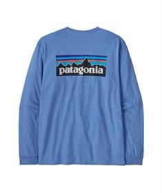 Patagonia Men's Long-Sleeved P-6 Logo Responsibili-Tee