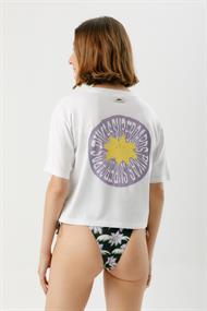 Pukas City Flower cropped t-shirt