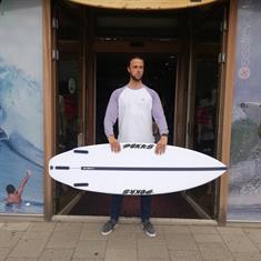 Pukas INN/CA RUSH Futures Surfboard