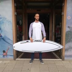 Pukas INN/CA RUSH Futures Surfboard