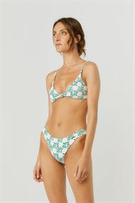 Pukas Knot Tee Anemona Flower Top - Dames Bikini Top