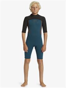 Quiksilver 2/2 mm Everyday Sessions - Springsuit met korte mouwen en rits aan de achterkant voor jongens