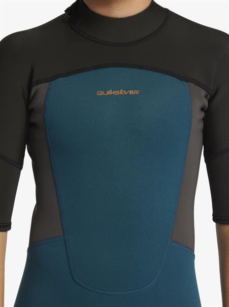 Quiksilver 2/2mm Everyday Sessions - Short Sleeve Back Zip Springsuit for Boys