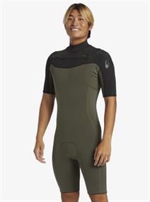 Quiksilver 2/2mm Everyday Sessions - Short Sleeve Spring Suit for Men