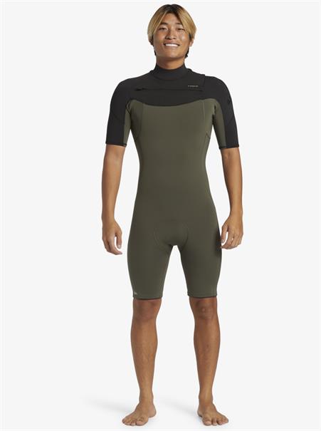 Quiksilver 2/2mm Everyday Sessions - Short Sleeve Spring Suit for Men
