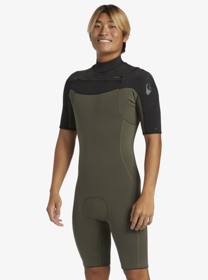 Quiksilver 2/2mm Everyday Sessions - Short Sleeve Spring Suit for Men