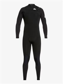 Quiksilver 3/2mm Syncro - Chest Zip Wetsuit for Men - Wetsuit Heren