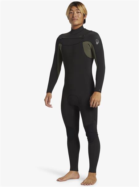 Quiksilver 4/3mm Everyday Sessions - Chest Zip Wetsuit for Men