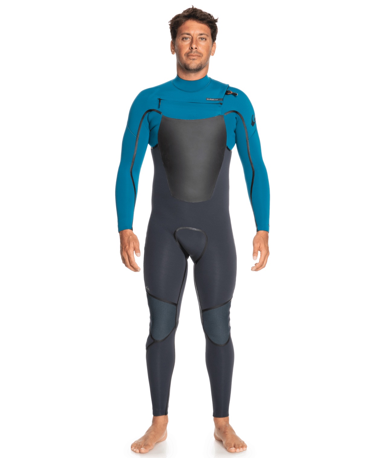 Autorisatie leeg Dokter Quiksilver 4/3mm M-Sessions - Wetsuit met een Borstrits voor Heren