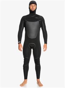 Quiksilver 5/4/3mm Marathon Sessions - Wetsuit met een borstrits en capuchon voor Heren