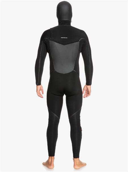 Quiksilver 5/4/3mm Marathon Sessions - Wetsuit met een borstrits en capuchon voor Heren