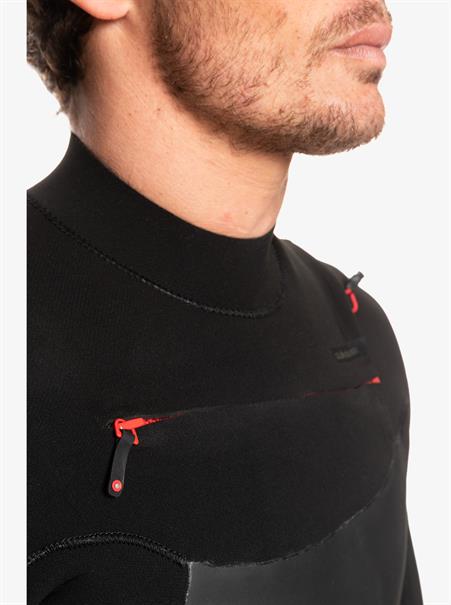 Quiksilver 5/4/3mm Marathon Sessions - Wetsuit met een Borstrits voor Heren