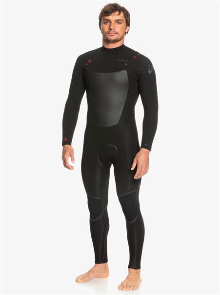 Quiksilver 5/4/3mm Marathon Sessions - Wetsuit met een Borstrits voor Heren