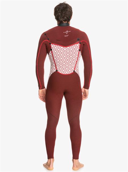 Quiksilver 5/4/3mm Marathon Sessions - Wetsuit met een Borstrits voor Heren