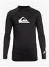 Quiksilver All Time - Long Sleeve UPF 50 Rash Vest for Boys 8-16