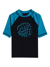 Quiksilver Bubble Trouble - Short Sleeve UPF 50 Rash Vest for Boys 2-7
