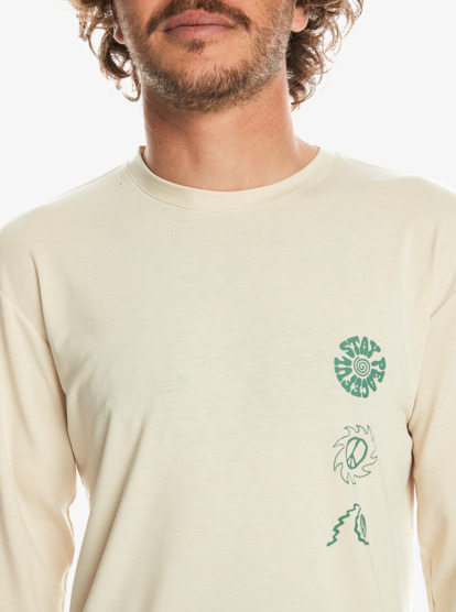 Quiksilver Coastal Run - Langarm-T-Shirt für Männer