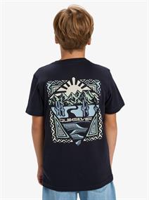 Quiksilver Desert Wave - Boys Surf Lifestyle Short Sleeve T-s