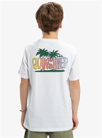 Quiksilver Ev Sunny Palms - Short Sleeves T-Shirt for Boys 8 - 16