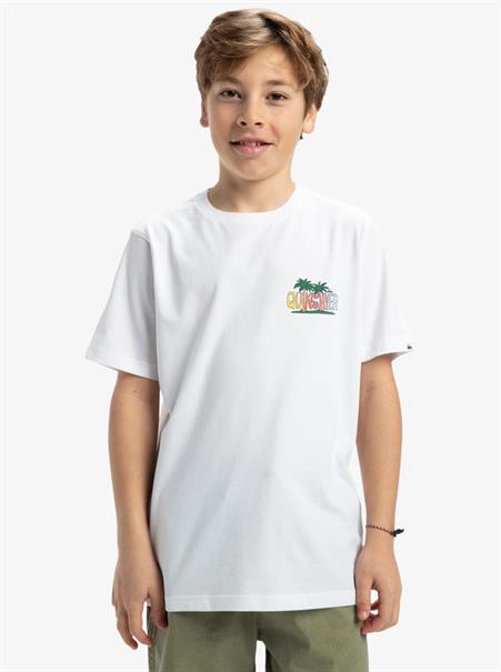 Quiksilver Ev Sunny Palms - Short Sleeves T-Shirt for Boys 8 - 16