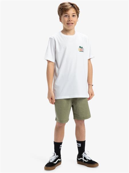 Quiksilver Ev Sunny Palms - Short Sleeves T-Shirt for Boys 8 - 16