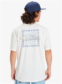 Quiksilver Evo Border Lines - Mens Surf Lifestyle Short Sleeve T-shirt