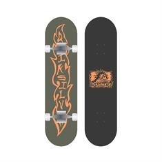 Quiksilver Flaming 8' - Street Skateboard complete