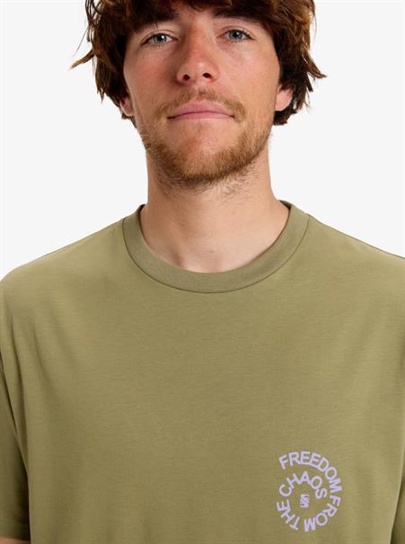 Quiksilver Freedom From - Mens Surf Lifestyle Short Sleeve Ts