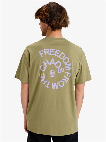 Quiksilver Freedom From - Mens Surf Lifestyle Short Sleeve Ts