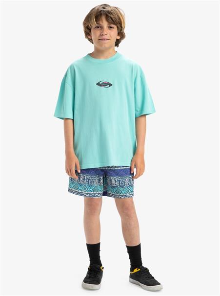 Quiksilver Gh Qs Global Heat - T-shirt met korte mouwen voor jongens van 8 - 16 jaar