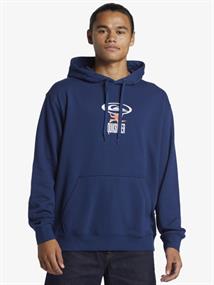 Quiksilver Graphic Hoodie - Men Hooded Pullover Fleece Sweate