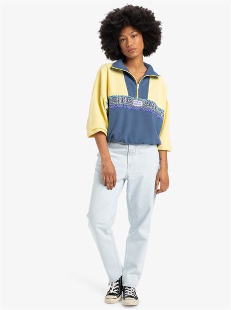 Quiksilver Half - Half Zip Pullover Sweatshirt for Women