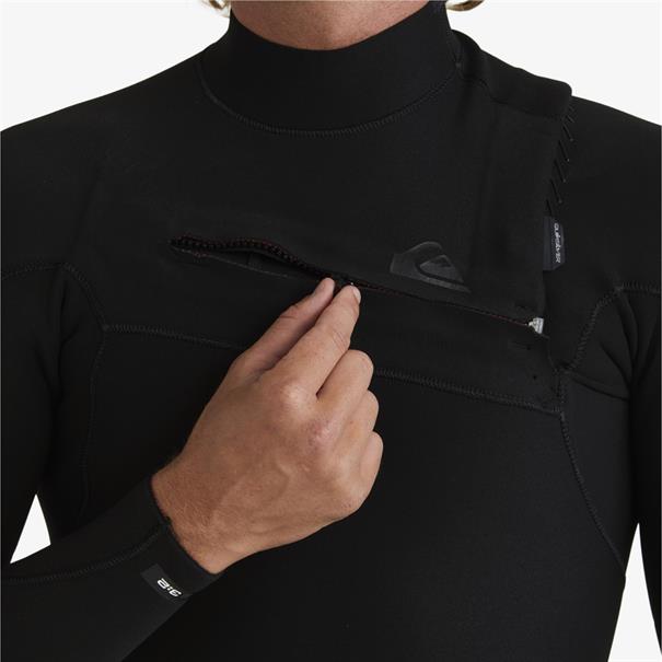 Quiksilver Highline 4/3mm - Chest Zip - Heren Wetsuit