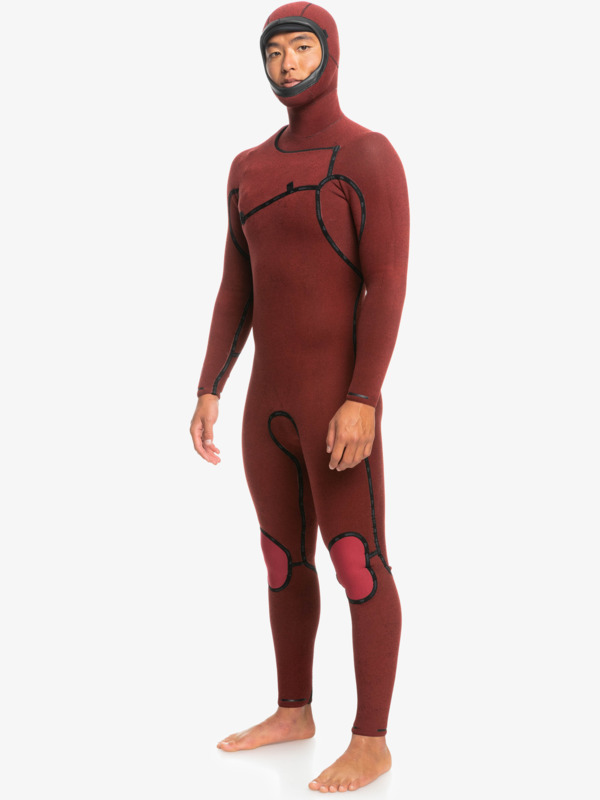 Quiksilver Highline 5/4/3mm - Hooded Fullsuit Men's Winter Wetsuit