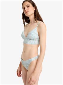 Quiksilver Lima Check - Tank Bikini Top for Women