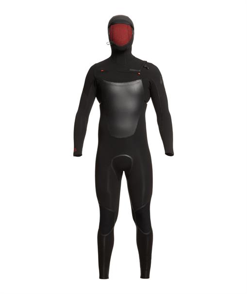 Quiksilver Marathon Sessions 4/3 Hooded Mens Wetsuit