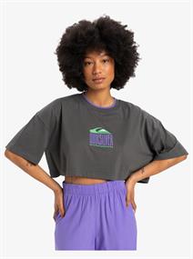 Quiksilver Maxi - Cropped T-shirt voor dames
