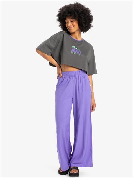 Quiksilver Maxi - Cropped T-shirt voor dames