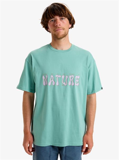 Quiksilver Nature Tee - Heren Surf Lifestyle T-shirt