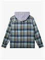 Quiksilver Sandbar - Men Surf Lifestyle Hooded Flannel