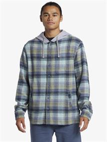 Quiksilver Sandbar - Men Surf Lifestyle Hooded Flannel
