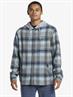 Quiksilver Sandbar - Men Surf Lifestyle Hooded Flannel