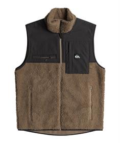 Quiksilver Shallow Water - Zip-Up Fleece Vest for Men