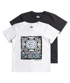 Quiksilver Spirit Tribe Pack of 2 - Boys Surf Lifestyle T-shirt
