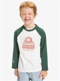 Quiksilver Spot On - Boys Surf Lifestyle Long Sleeve T-shirt