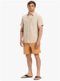 Quiksilver Street Way - Overhemd met korte mouwen voor heren