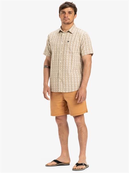 Quiksilver Street Way - Overhemd met korte mouwen voor heren